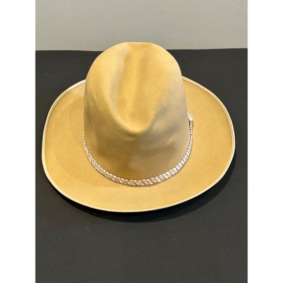 Vintage Royal Deluxe Stetson hat size 6 and 5/8 (XS) - Picture 3 of 12
